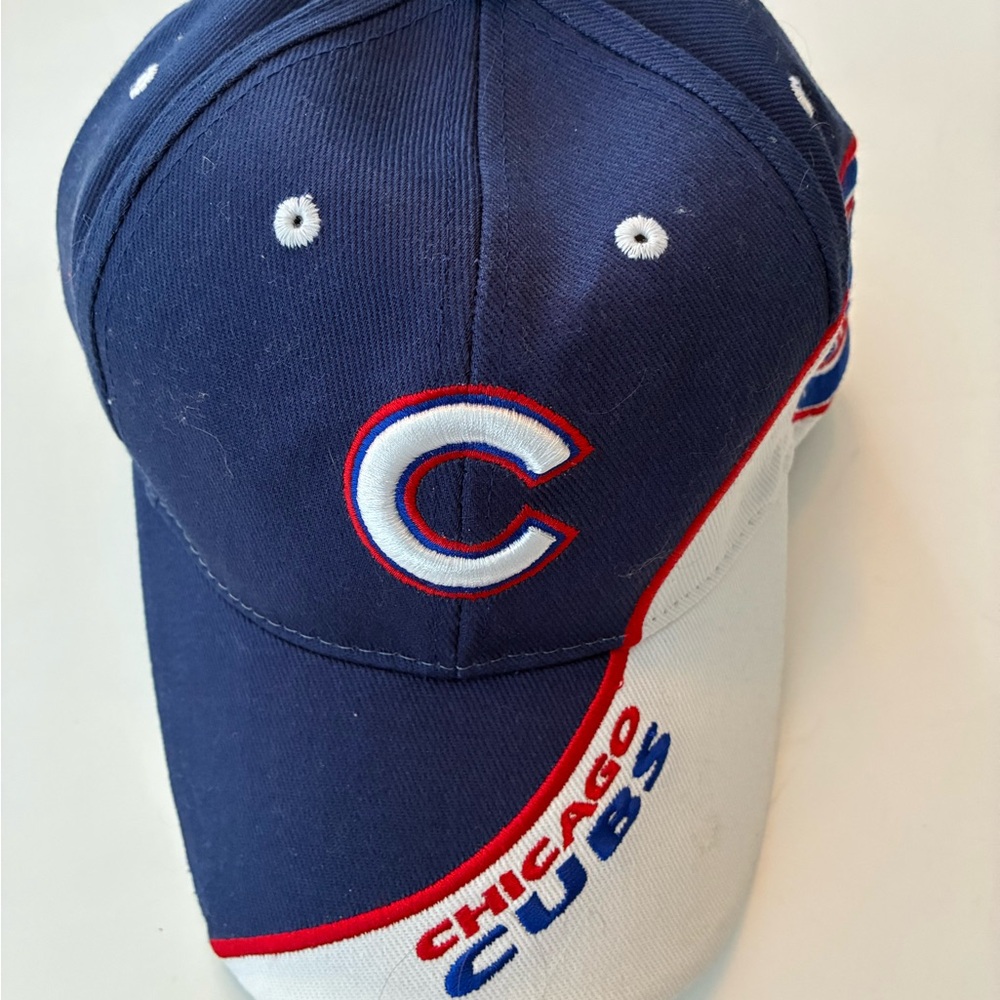 Chicago Cubs Blue, Red and White Cap